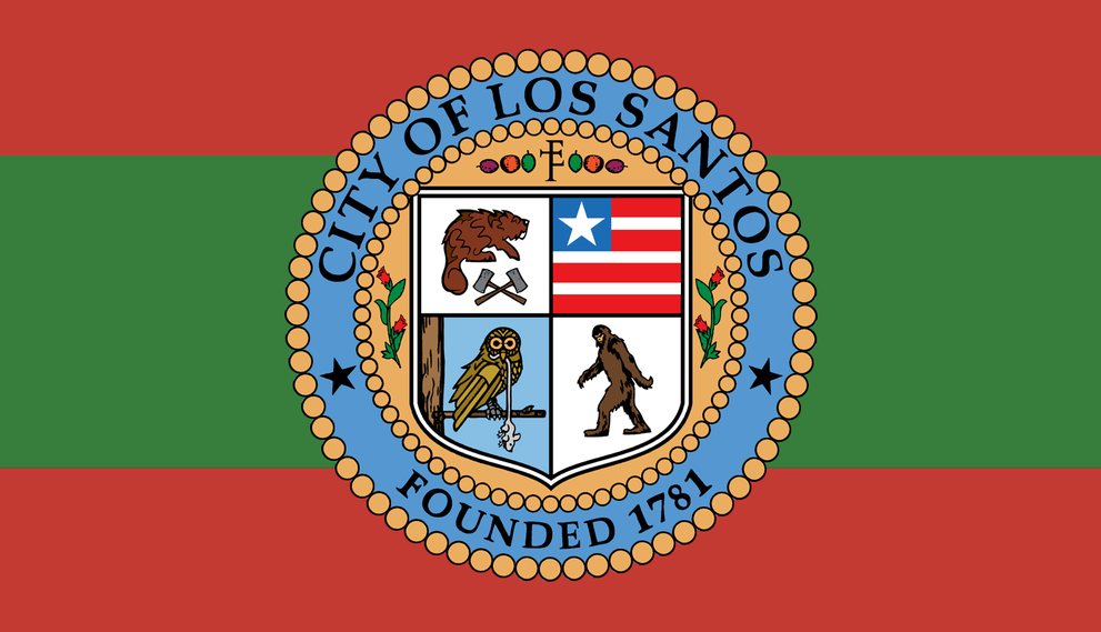 Drapeau de Los Santos